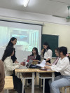 Buổi chia sẻ, gặp gỡ của các bạn sinh viên Khoa Lưu trữ học và Quản trị văn phòng hưởng ứng tháng pháp luật 09/11