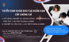 THÔNG BÁO KẾ HOẠCH TUYỂN SINH KHOÁ ĐÀO TẠO CẤP CHỨNG CHỈ: “KỸ NĂNG, NGHIỆP VỤ HÀNH CHÍNH - VĂN PHÒNG VÀ VĂN THƯ - LƯU TRỮ” VÀ KHOÁ “NGHIỆP VỤ VĂN THƯ – LƯU TRỮ” THÁNG 6-7/2025